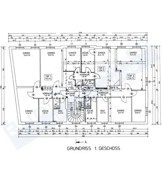 Wohn- und Geschäftshaus mit Entwicklungspotenzial im Pressbaumer Stadtzentrum