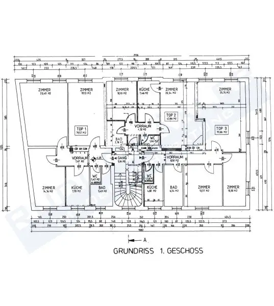 Wohn- und Geschäftshaus mit Entwicklungspotenzial im Pressbaumer Stadtzentrum