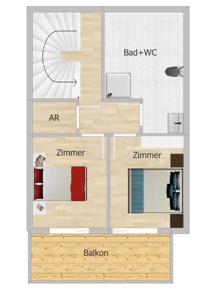 Neubauprojekt Oberlaa - Wohnen, wo Lebensqualität zu Hause ist! Top 01: 3-Zi.-Maisonette mit Garten, Balkon und Dachterrasse!