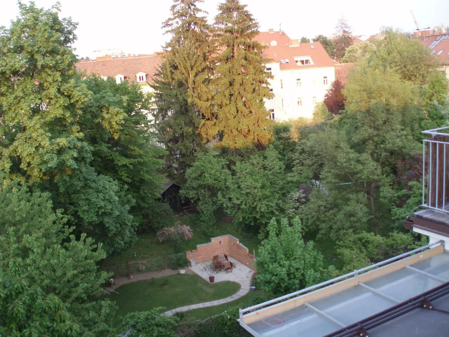 Blick in den Innenhof