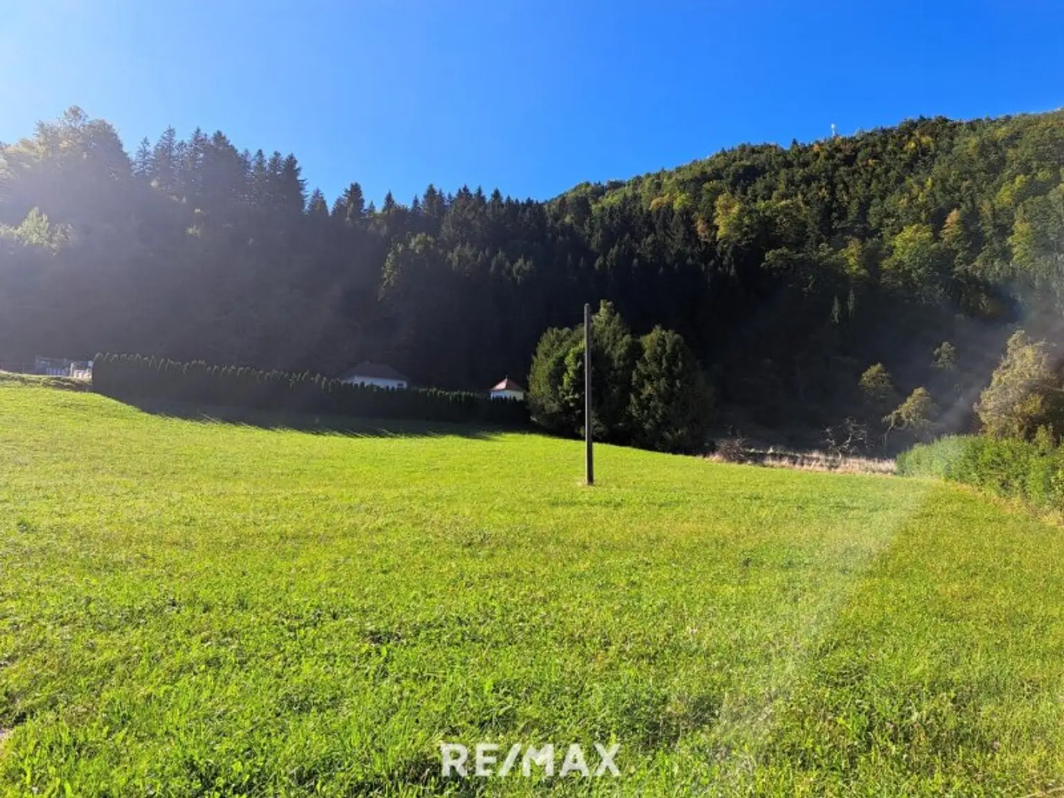 vorne im Bild Nachbargrundstück - dahinter Parz.Nr