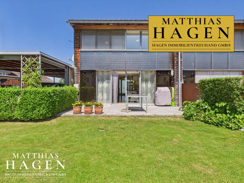 Familienfreundliches Eckreihenhaus mit großem Garten in idyllischer Lage in Lingenau