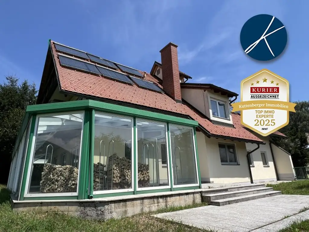 Großzügiges Landhaus in herrlicher Grünruhelage! Feriendomizil mit viel Platz zum Wohnen, Arbeiten und Entspannen!