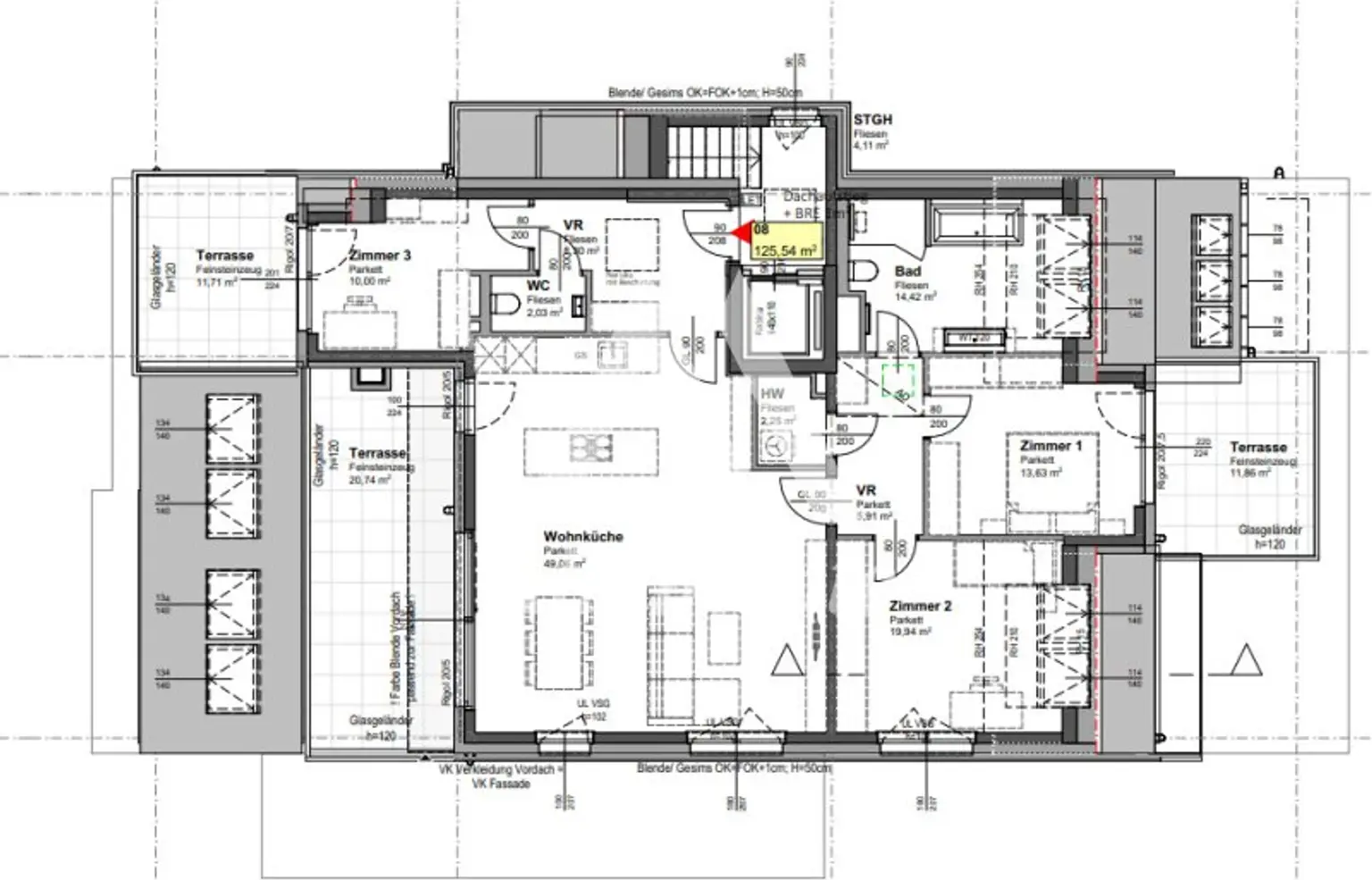 Luxus-Penthouse mit Top-Ausstattung und perfekter Anbindung