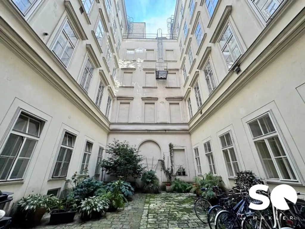 #SQ - ERSTBEZUG: STYLISHE & LUXURIÖSE ALTBAUWOHNUNG AM GETREIDEMARKT!