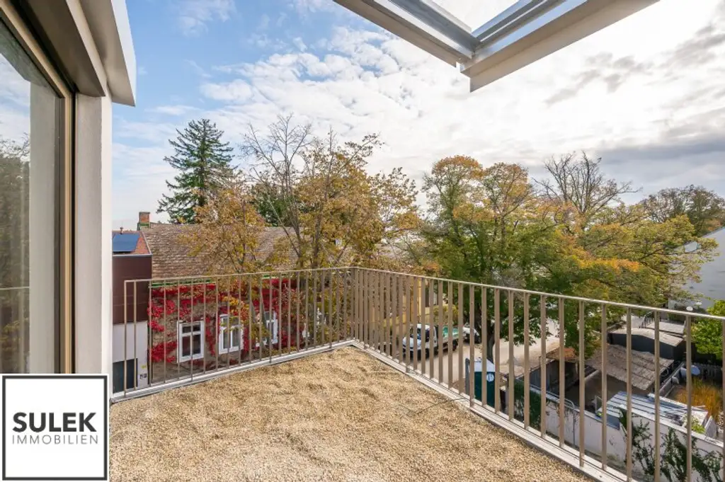 ** Projekt SCHEFFERGASSE 4 **  exklusives Wohnen naturnah - Maisonette Wohnung mit Balkonen!  Erstbezug ab Q1/2026!