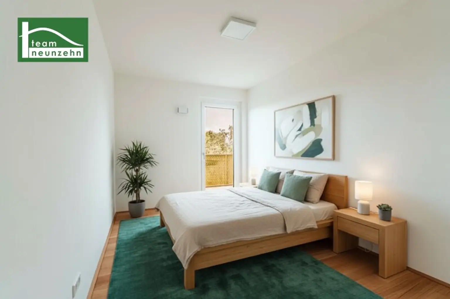 Alles was man sich wünscht – kostengünstige Heizung/“Kühlung“ über Erdwärme, PV-Anlage, weitläufige Grünflächen