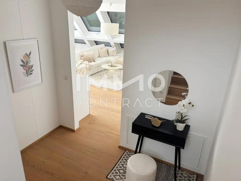 Luxuriöse 4-Zimmer-Dachgeschosswohnung über den Dächern Wiens - mit privater Dachterrasse