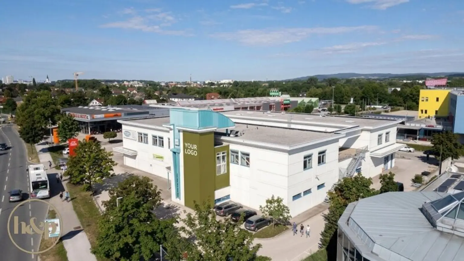 Mögliche Werbeflächen für Mieter