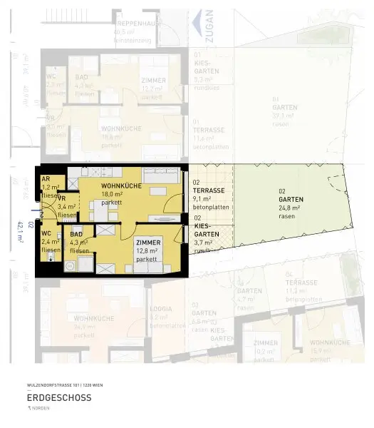 PROVISIONSFREI - Aspern Flats 101 - Ihr Traum vom Eigenheim im Grünen