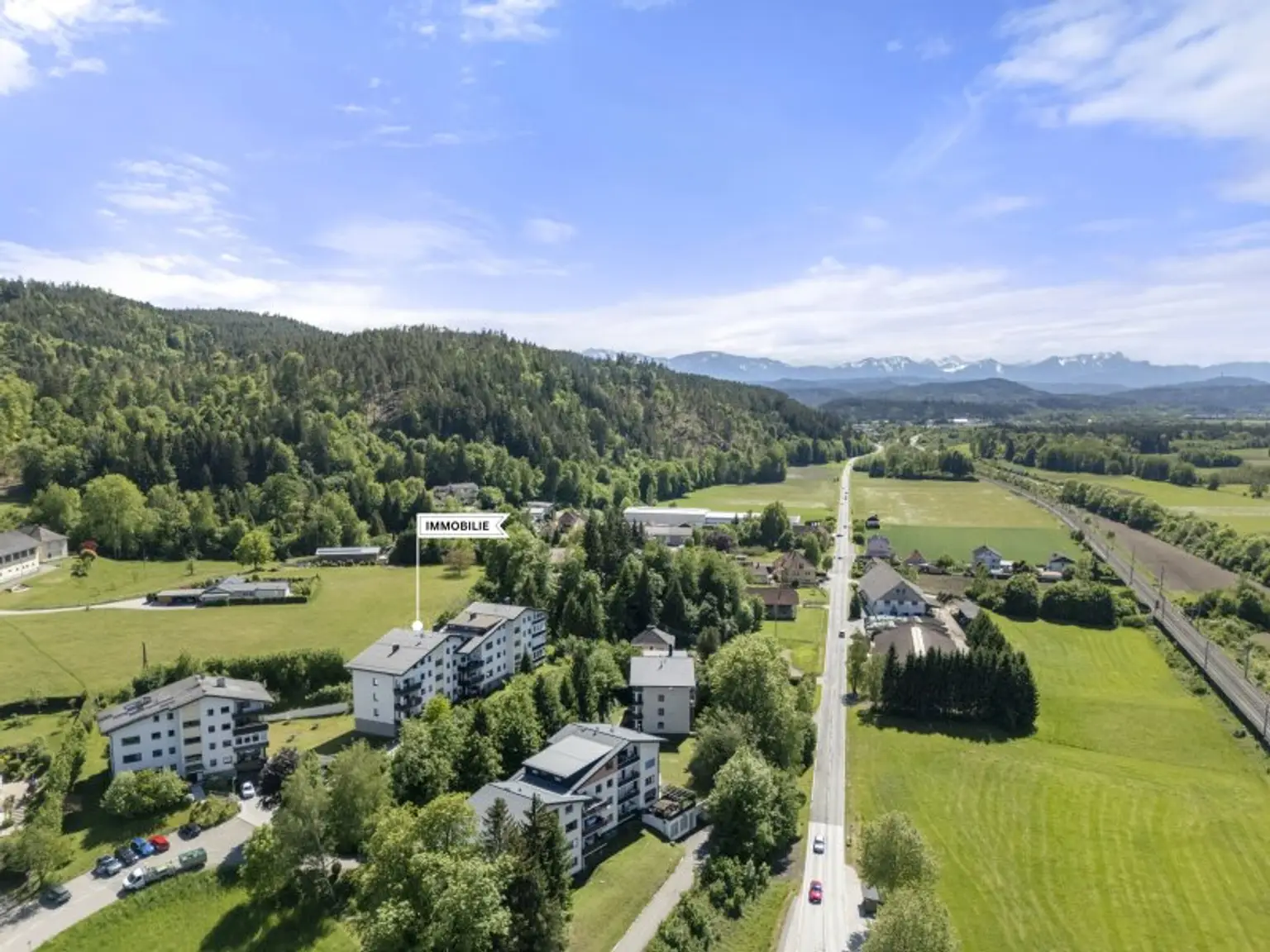Kernsanierte, schöne, sowie sonnige und ruhige 3 Zi Wohnung 95,00m² mit Loggia in Maria Saal - Ratzendorf - Wohnen im Grünen!