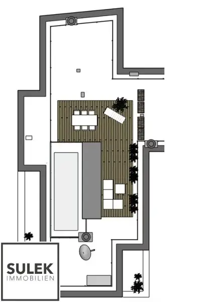 Einzigartige DG-Wohnung mit Loft-Charakter und Terrassen (rd. 165m²) inkl. atemberaubendem Fernblick