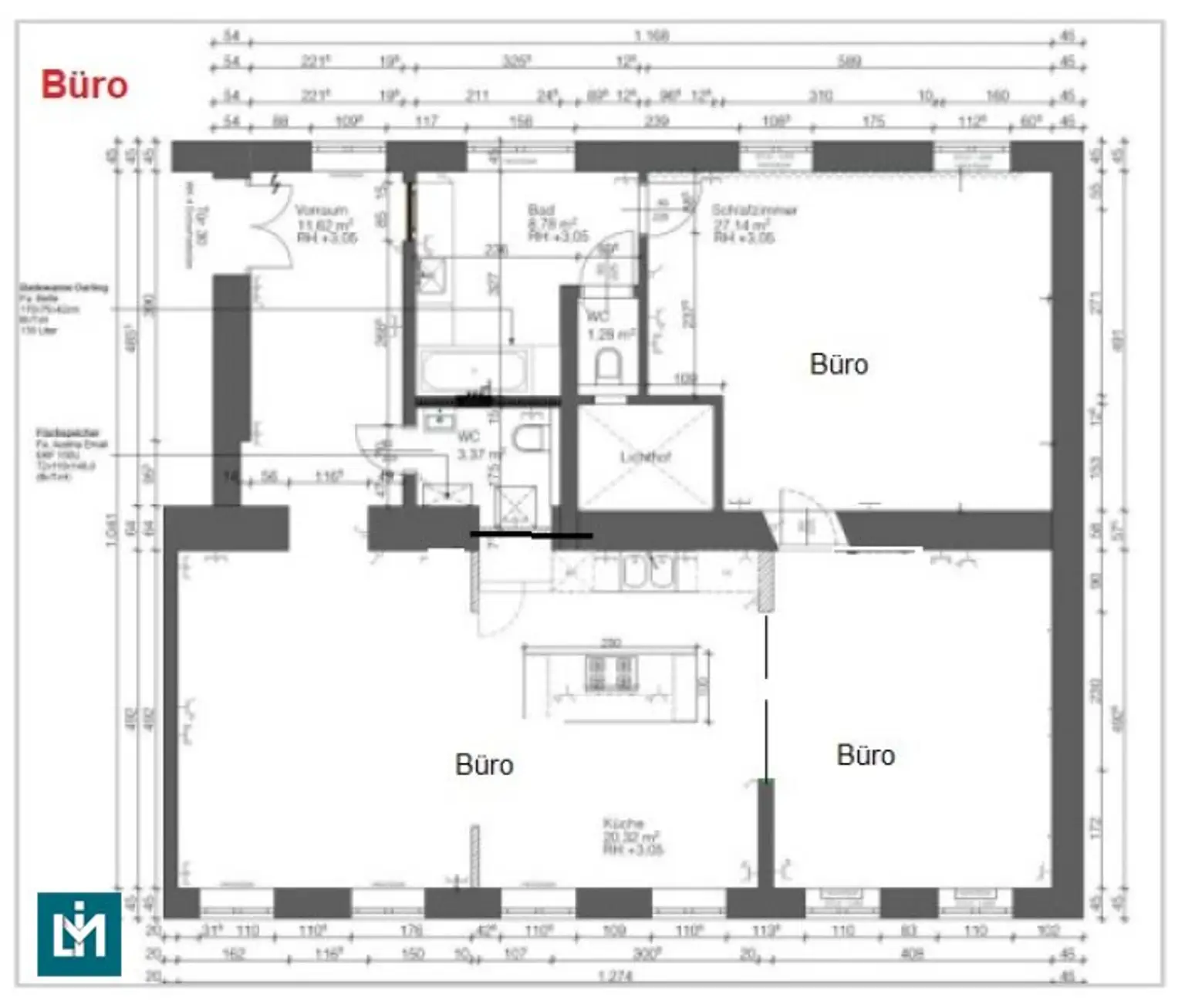 Attraktives Büro Nähe Hernalser Hauptstraße