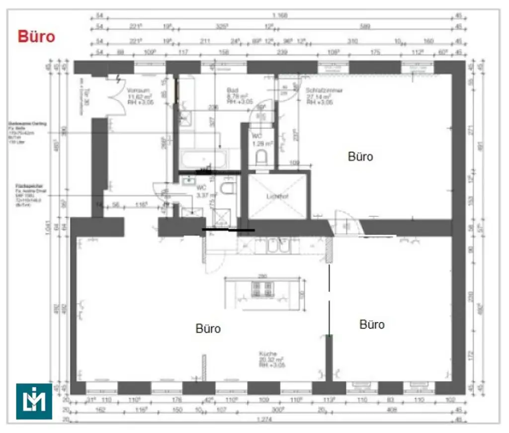 Attraktives Büro Nähe Hernalser Hauptstraße