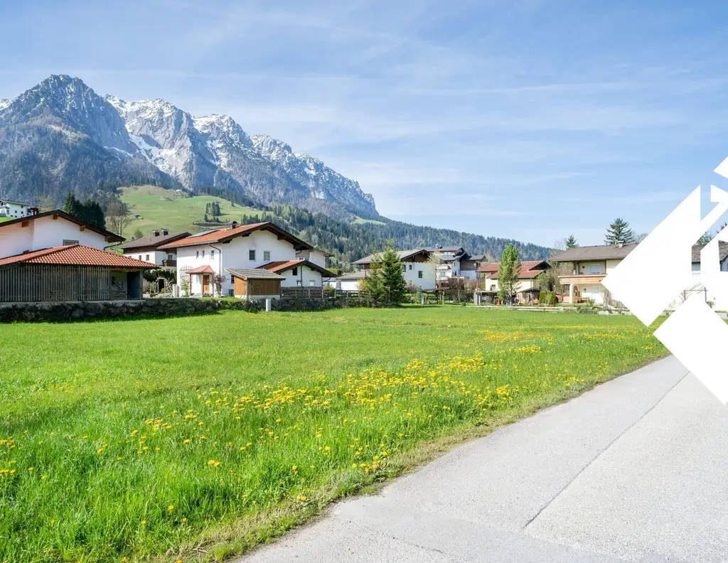 Grundstück für Doppelhausbebauung am Walchsee zu kaufen!