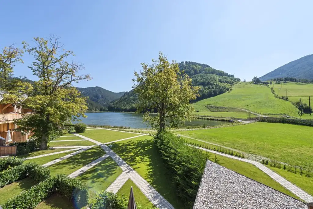 ++Chalet am Schneeberg++ Premium 1-Zimmer Chalet am Schneeberg mit Freifläche und Seeblick! (Top 17)