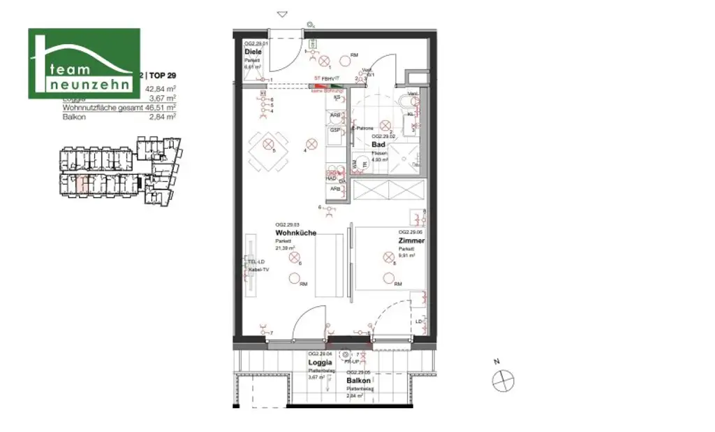 *POG 81* Hochwertige Wohnungen nahe Gewerbepark Stadlau im ruhigen Neubau-Viertel. - WOHNTRAUM
