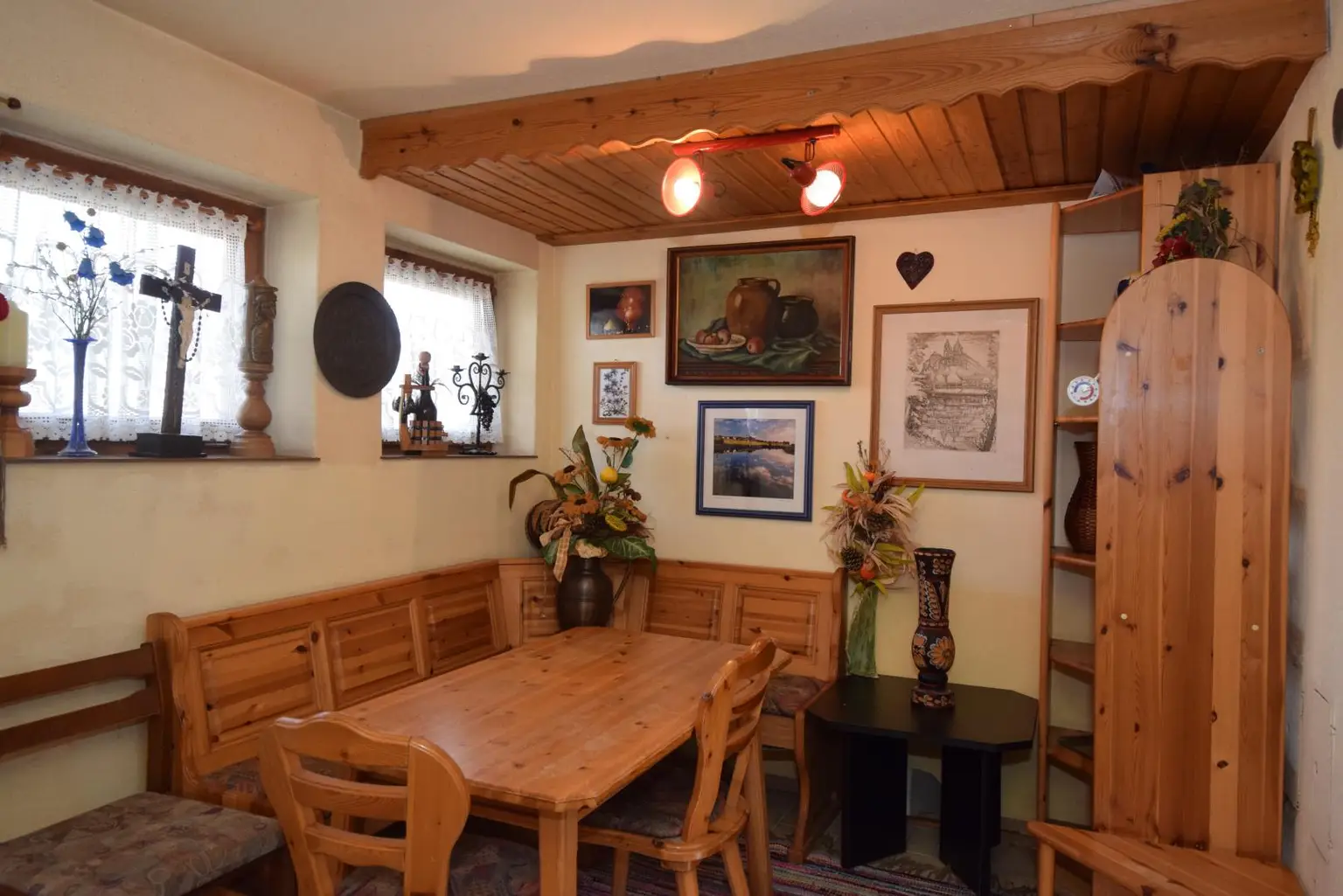 Bauernstube im Untergeschoß