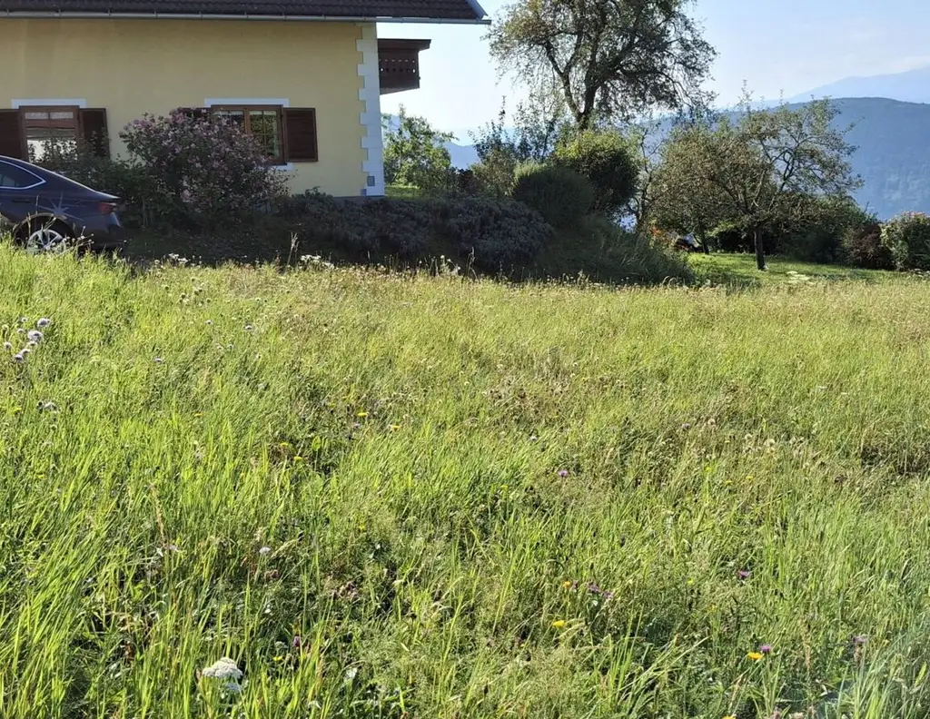Traumhaftes Baugrundstück in Sappl, Kärnten - Blick auf den Millstätter See.