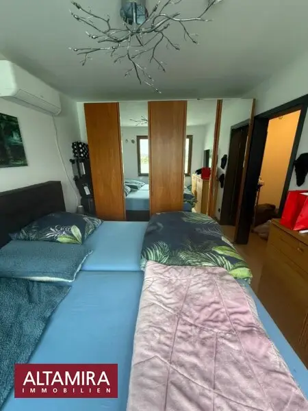 Ankommen um zu bleiben - Modernes Architektenhaus am türkisblauen Dürrsee; Mietgrund