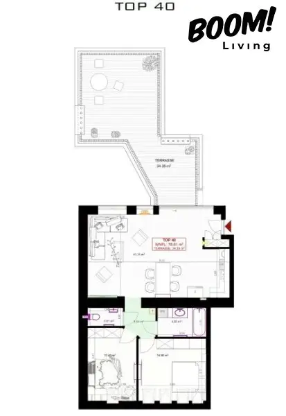 Exklusiver Erstbezug //  Hochwertige Dachgeschosswohnungen mit Fernblick & Terrassen – Erlachgasse, 1100 Wien