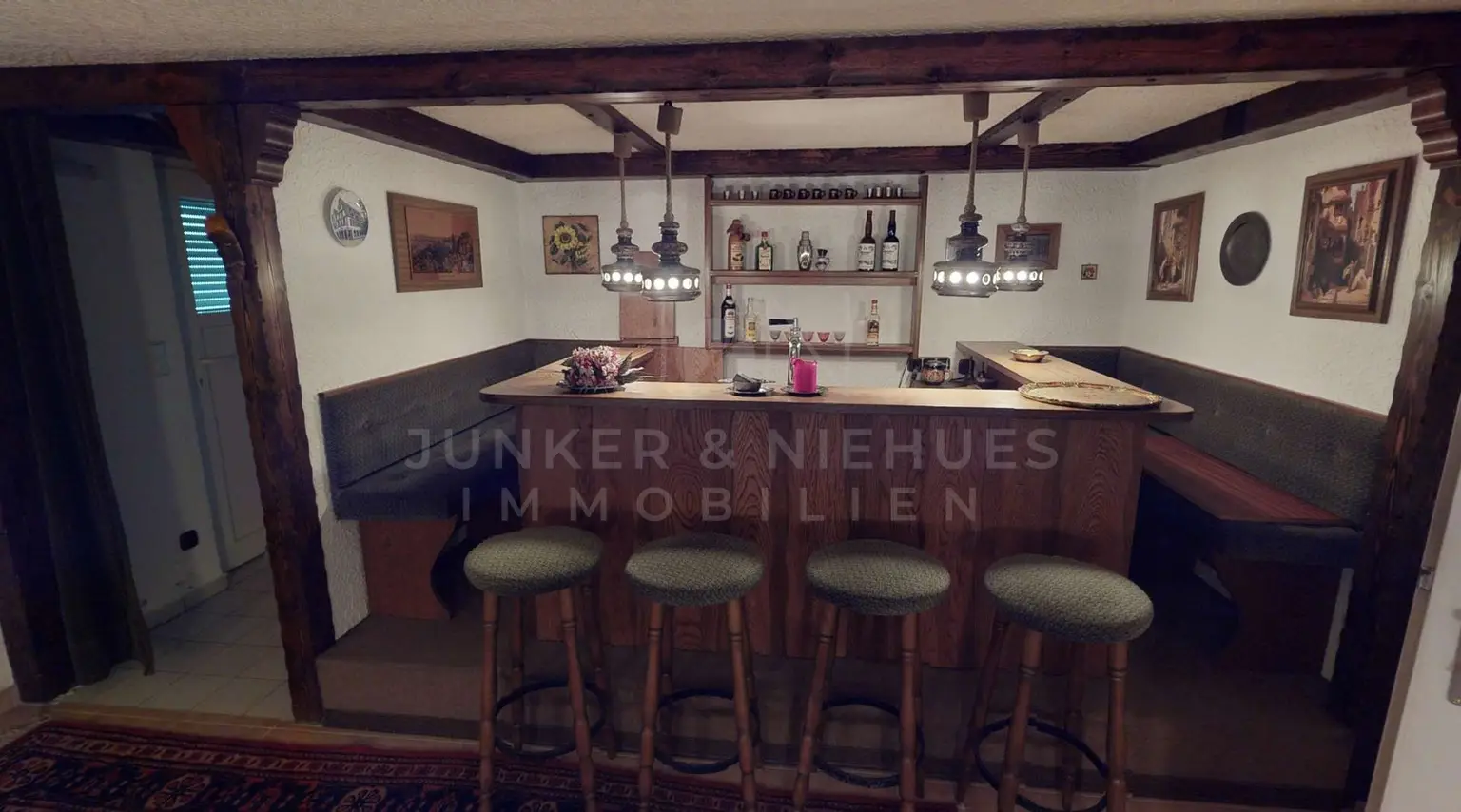 Bar im Partyraum