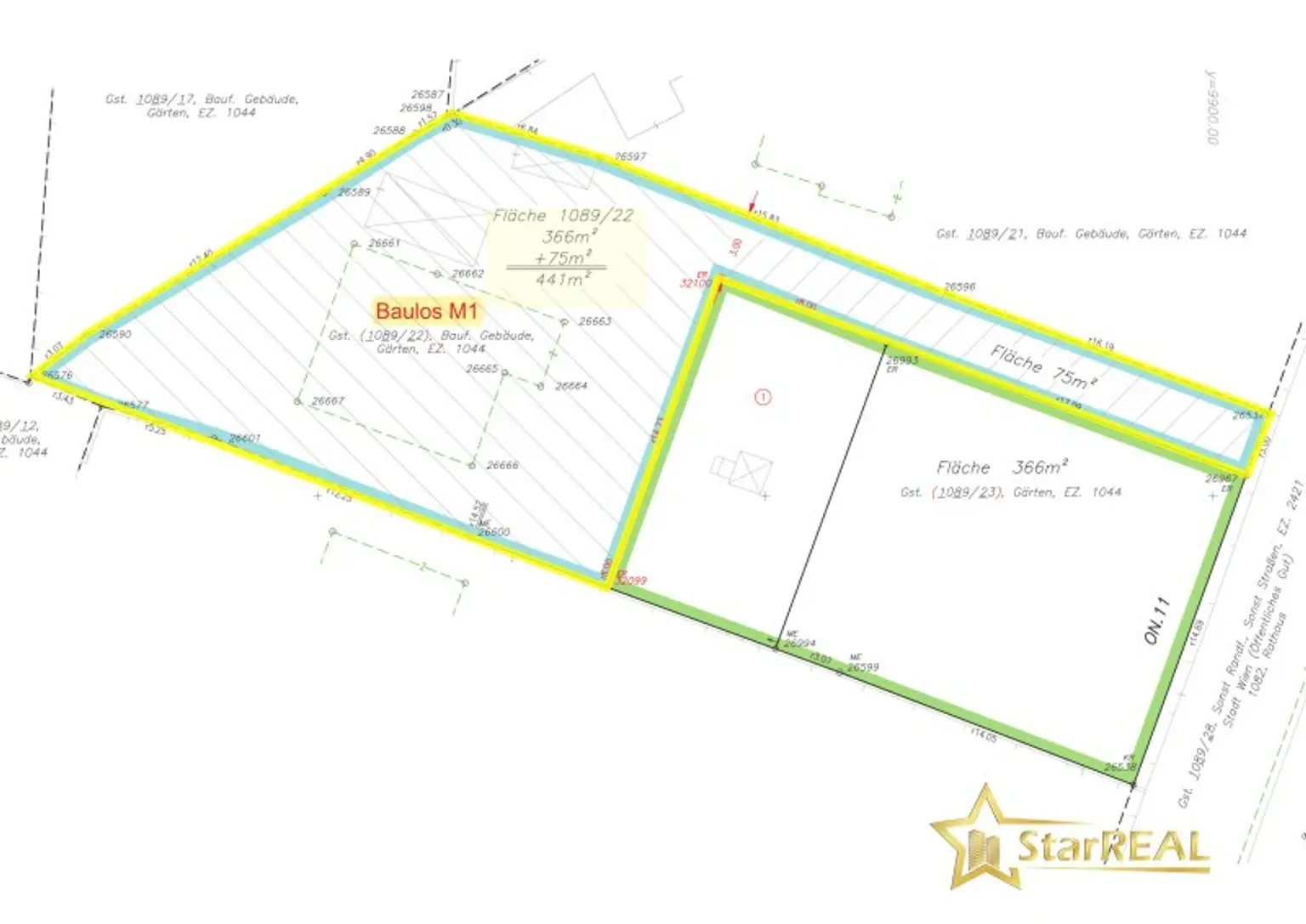 BAUGRUNDSTÜCK IN EINZIGARTIGER LAGE DIREKT AM MÜHLWASSER - NÄHE DONAUSPITAL