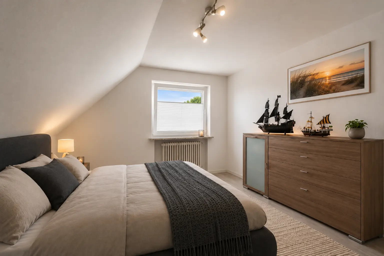 Schlafzimmer visualisiert