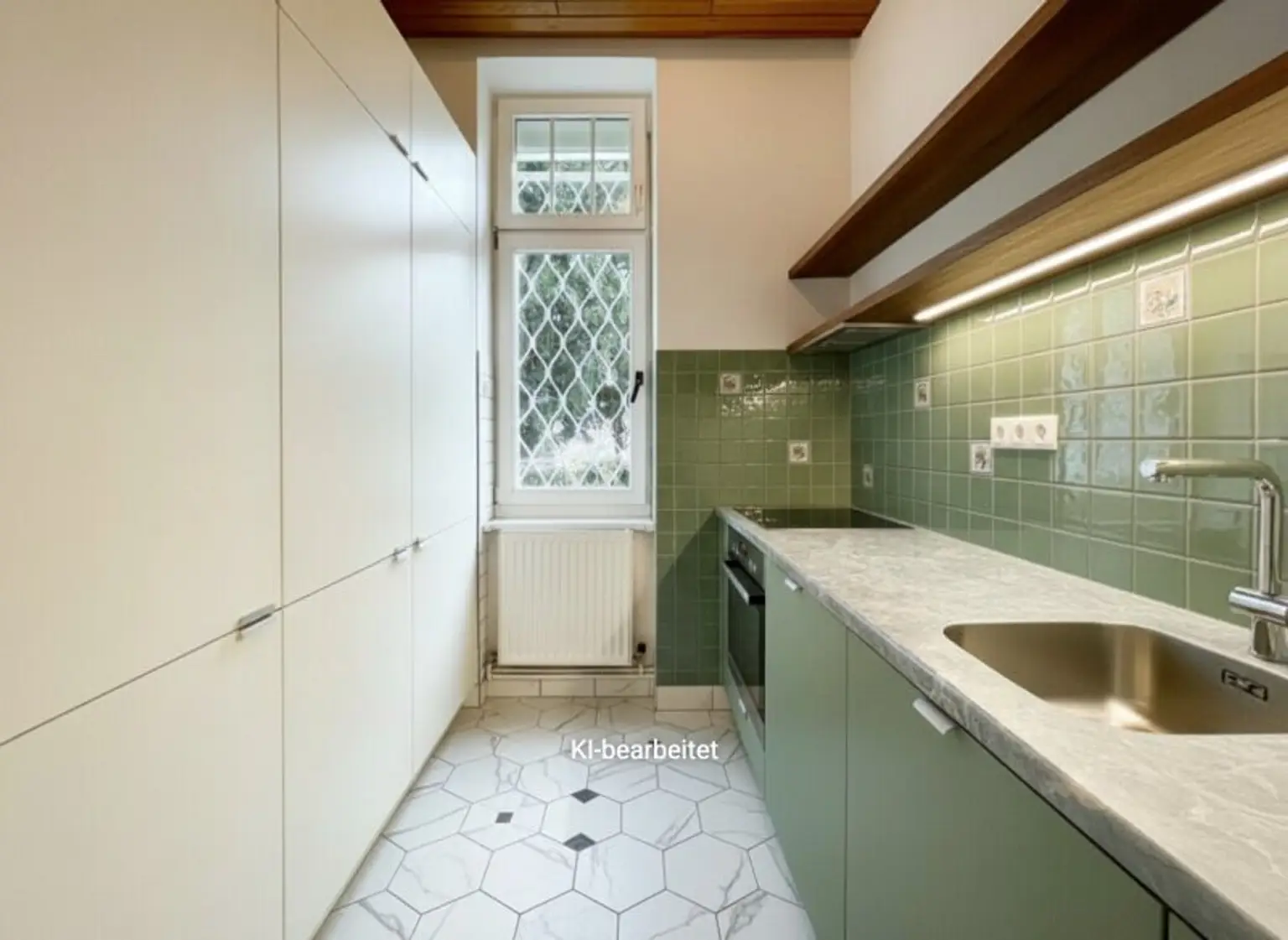 NÄHE LAINZER TIERGARTEN: Charmante 3-Zimmer-Gartenwohnung mit 218m² privater Grünfläche