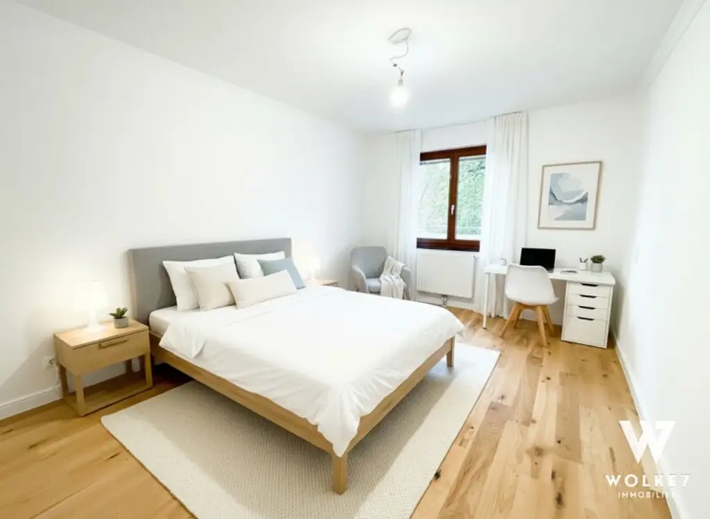 Top-sanierte 2-Zimmer-Wohnung mit großer Loggia in ruhiger, familiärer Lage – 20. Bezirk