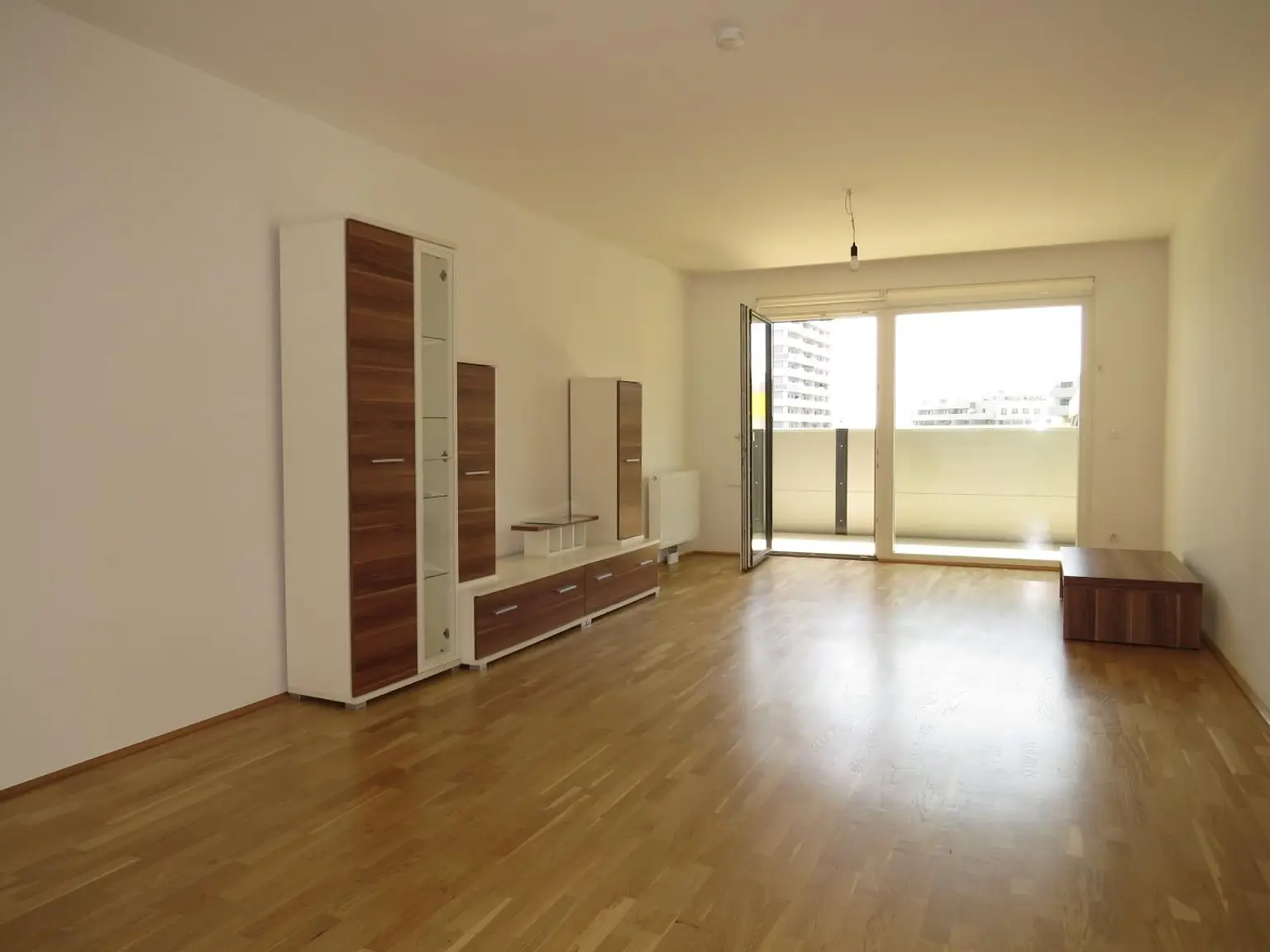 geräumiges Wohnzimmer, unmöbliert