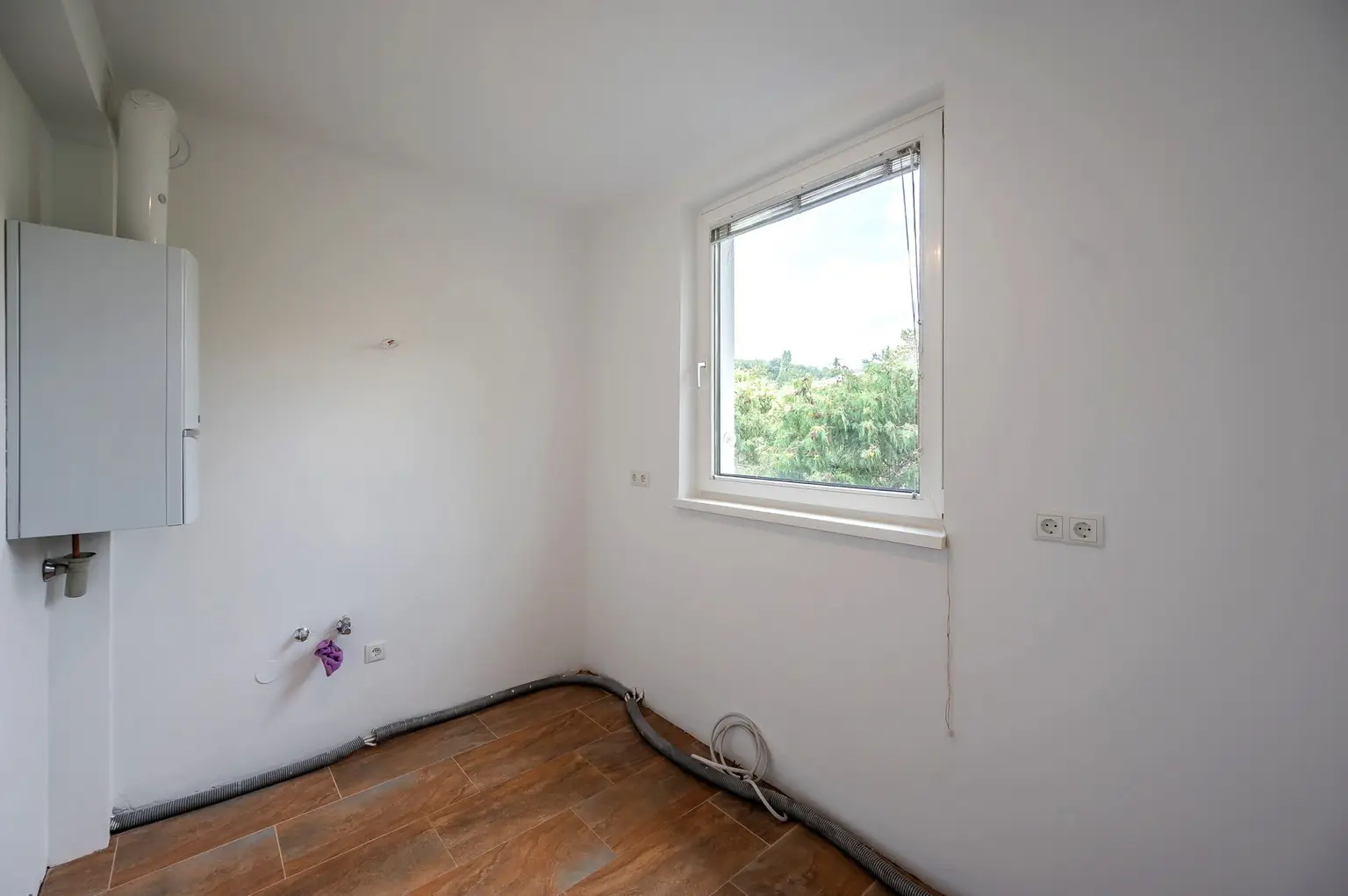 Platz für Einbauküche