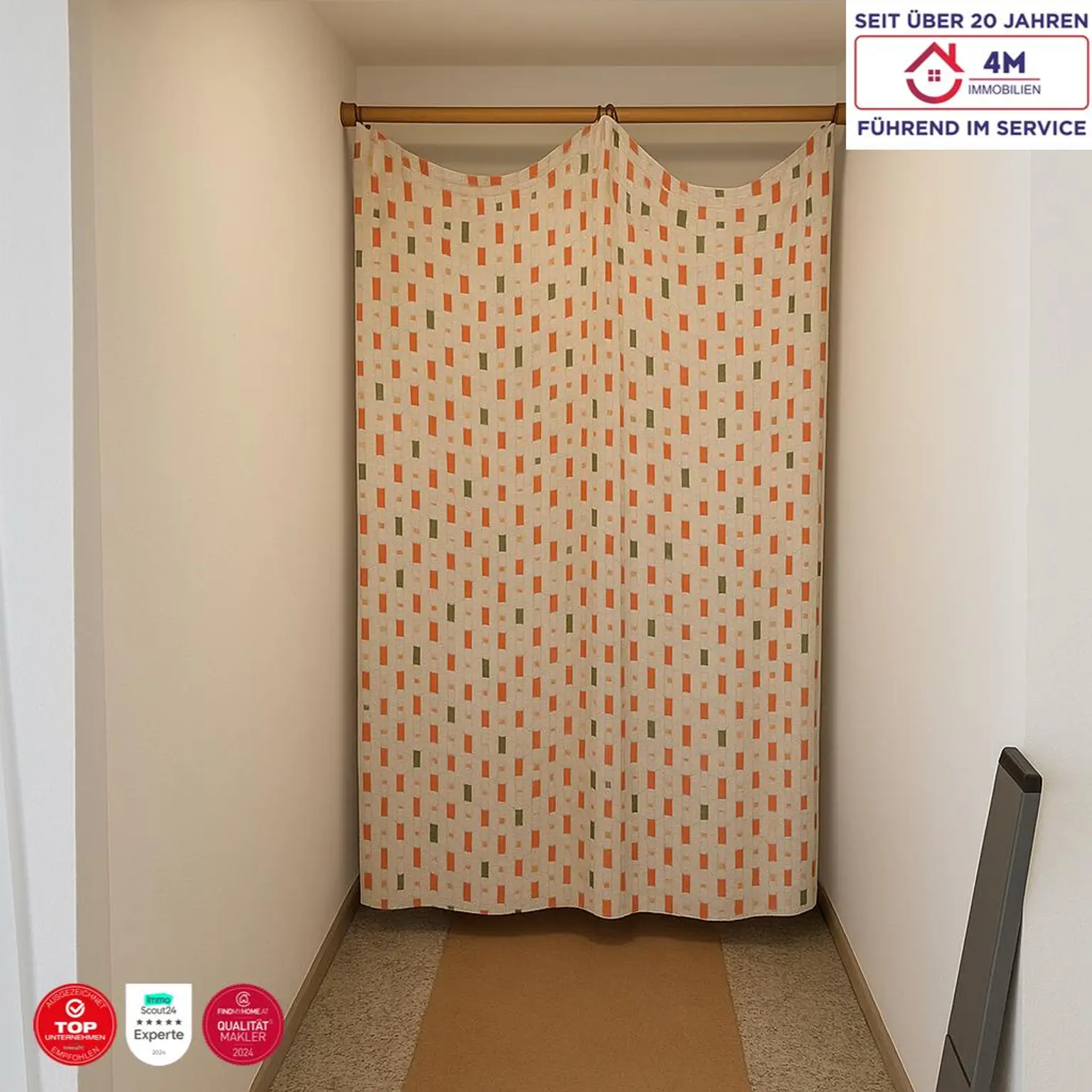 Familienfreundliche  4-Zimmer-Wohnung mit guter Ramaufteilung.