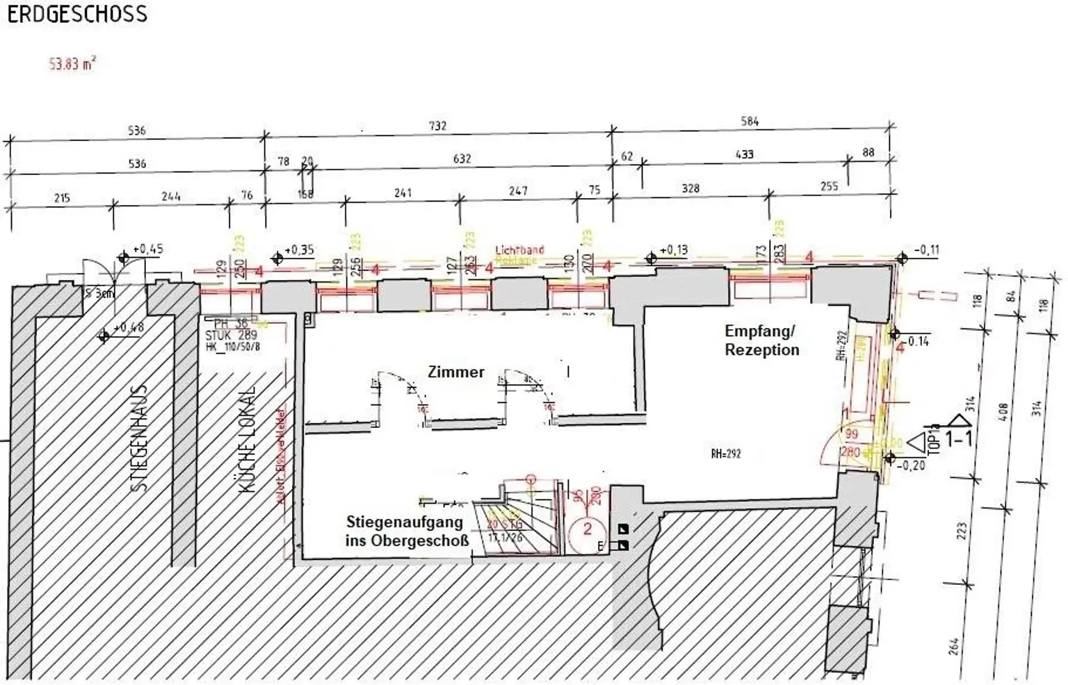 Grundriss Erdgeschoß