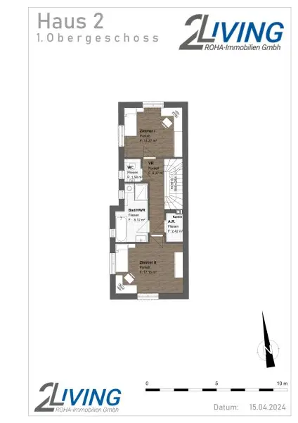 Vindobona Living - Haus 2, am Bruckhaufen nahe U1, U6