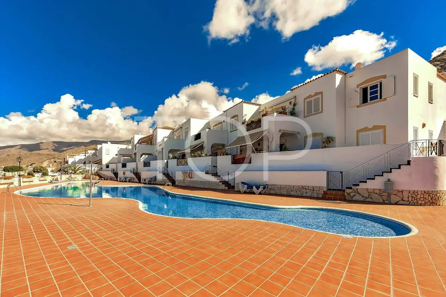 Refurbished two bedroom apartment with sea views in Balcón del Atlántico, Torviscas Alto