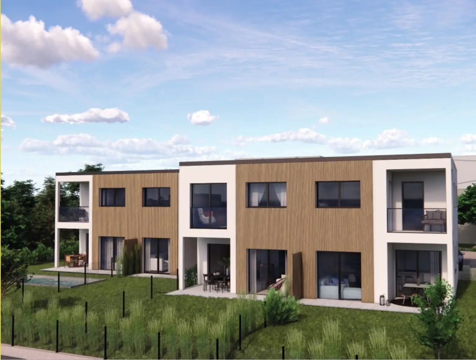 4 Reihenhäuser in Eisenstadt ~ von 101 m² - 128 m² ~ ab € 479.000,00