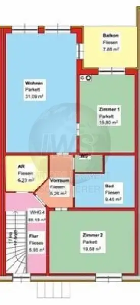 Schöne 3 Zimmer Mietwohnung  !