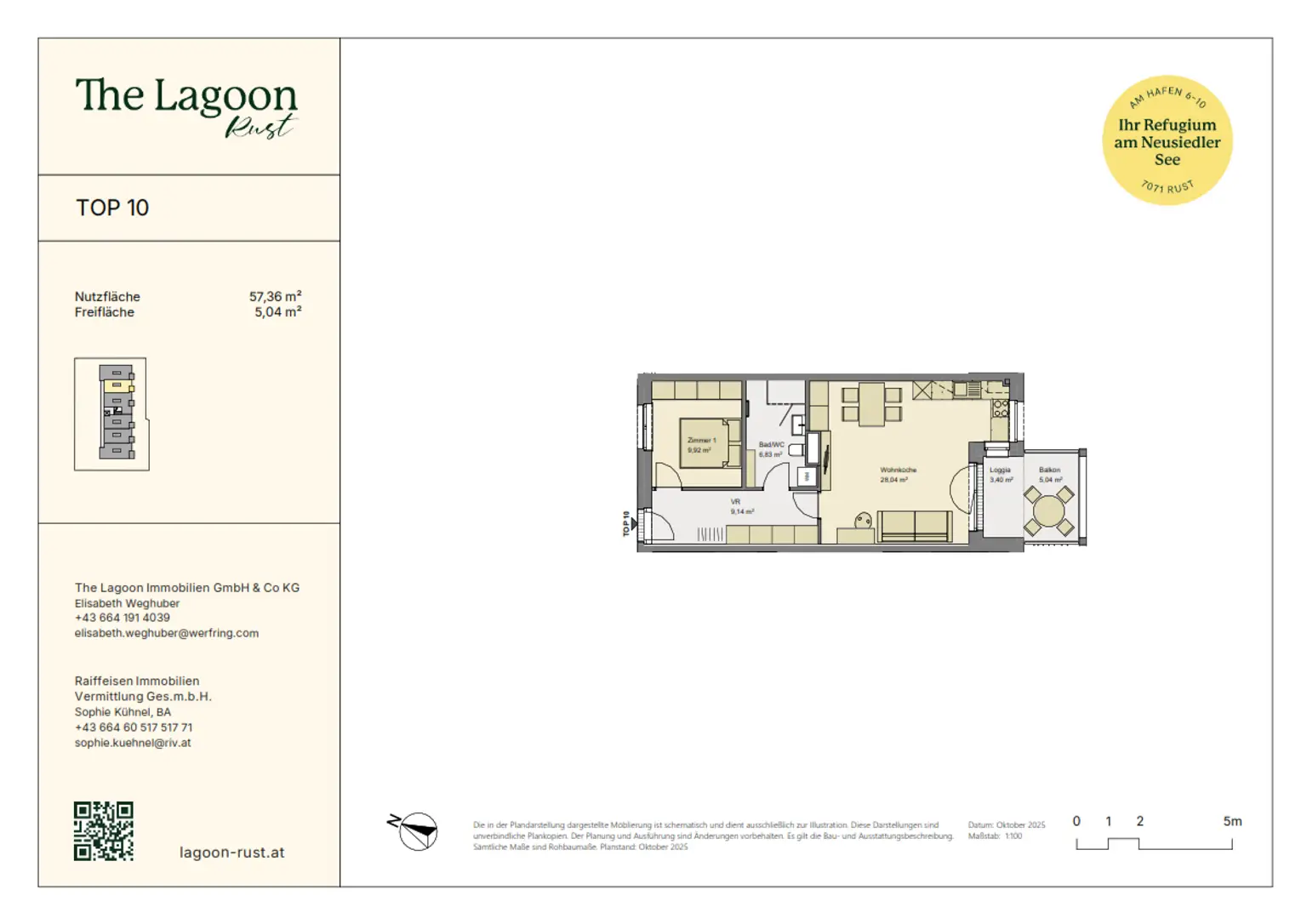 "The Lagoon" - Modern - Nachhaltig - Elegant PROVISIONSFREI