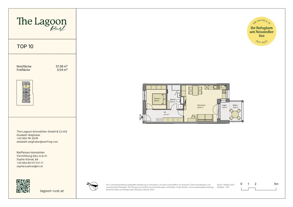 "The Lagoon" - Modern - Nachhaltig - Elegant PROVISIONSFREI