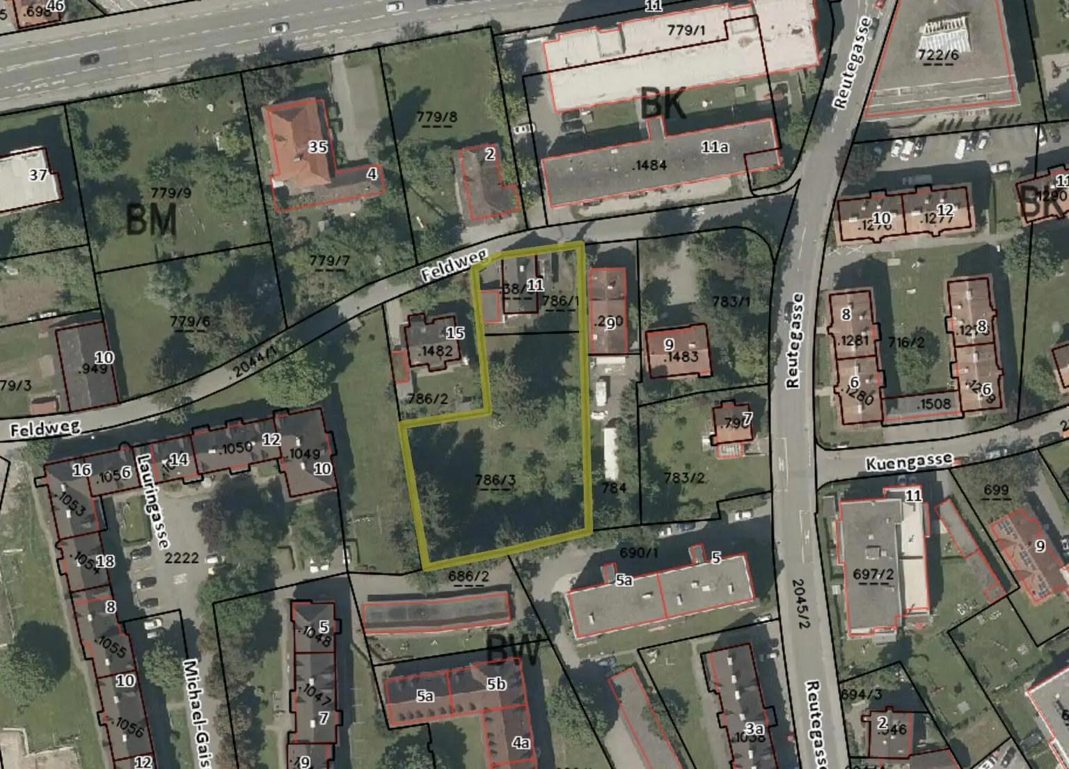 Adressenplan
