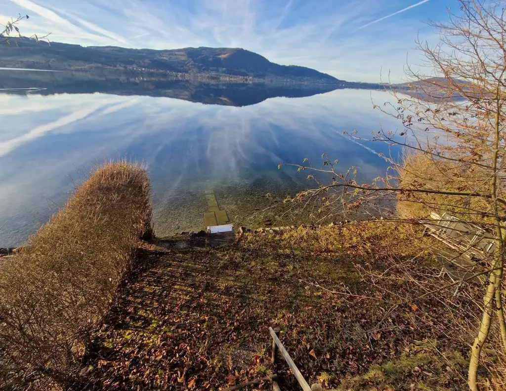 Privater Badeplatz am Attersee - Sonnenuntergänge im Alleineigentum genießen