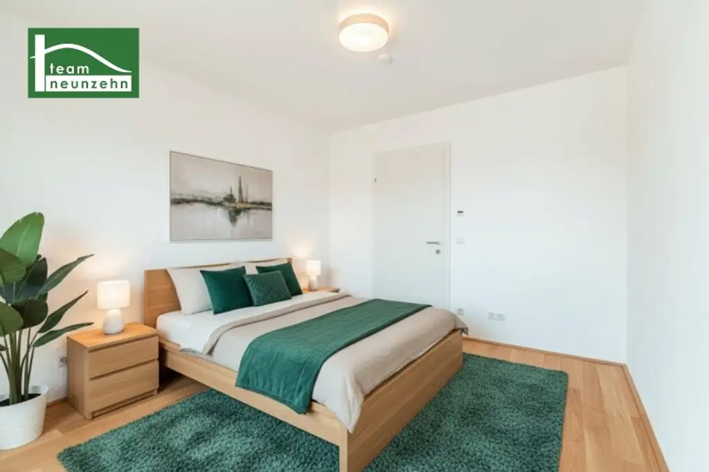 Hervorragende Raumaufteilungen im begehrte Niedrig-Energie-Standard – Grün – grüner – Hirschfeld