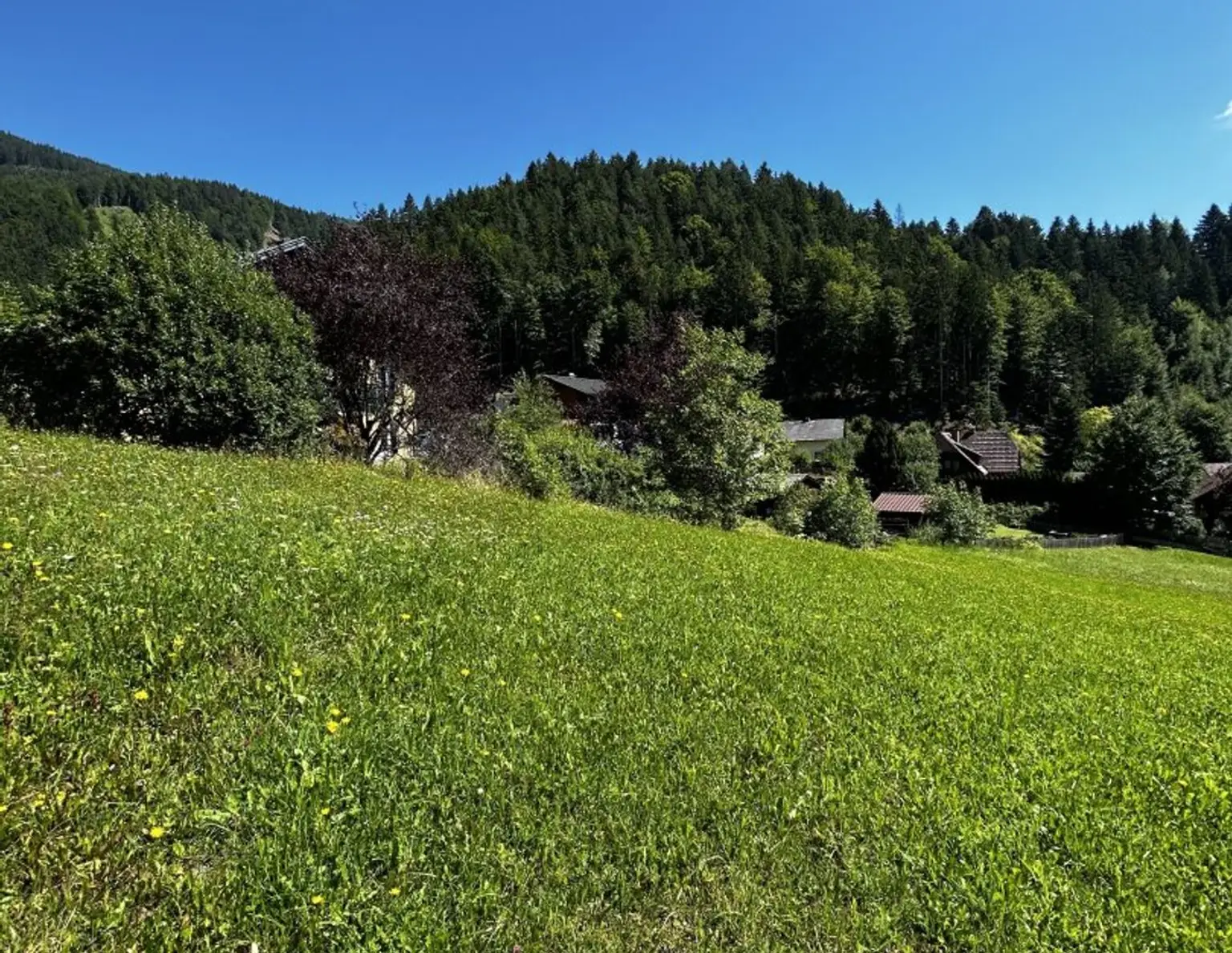 Baugrundstück in sonniger, ruhiger Lage mit Blick auf die Berge und Stadt Liezen! ZWEITWOHNSITZFÄHIG!