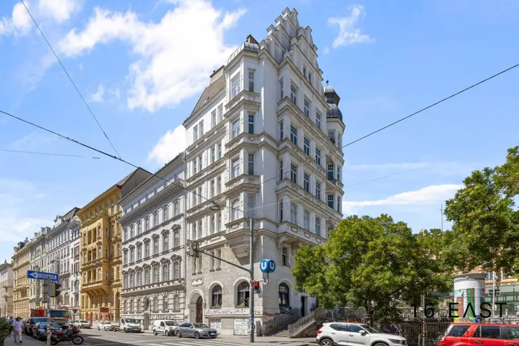 Rarität in Wien: Exklusives Dachgeschoss + Rohdachboden mit Enwicklungspotential + unverbaubarem 360°-Panoramablick über Wien