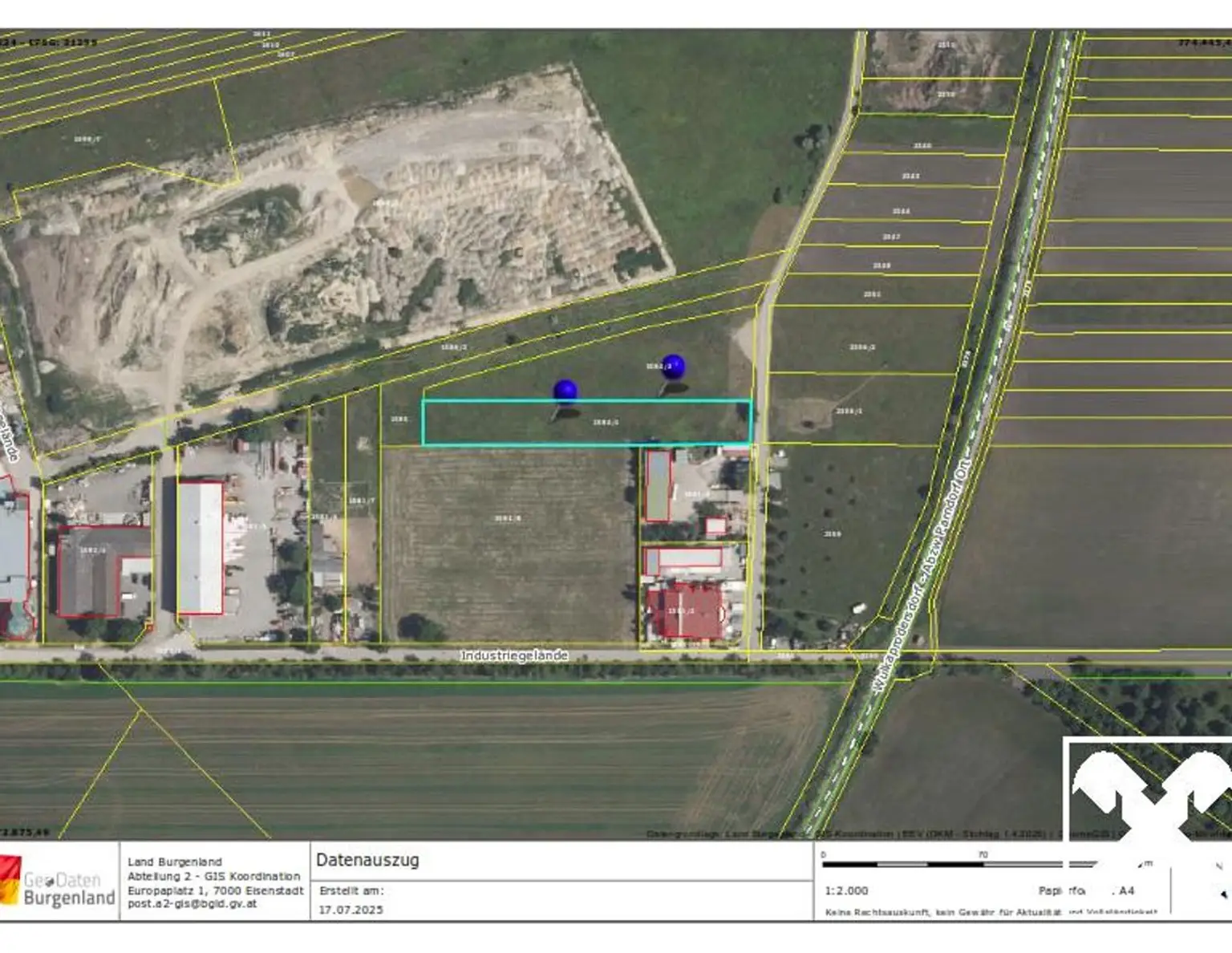 Gewerbegrundstück in Donnerskirchen