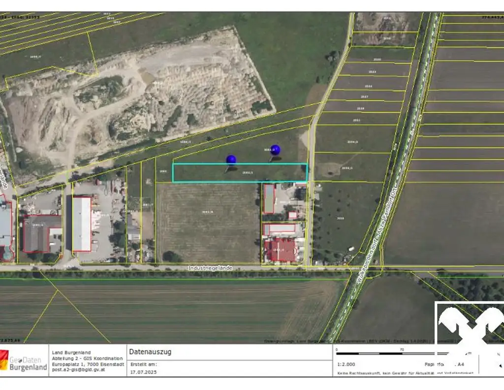 Gewerbegrundstück in Donnerskirchen