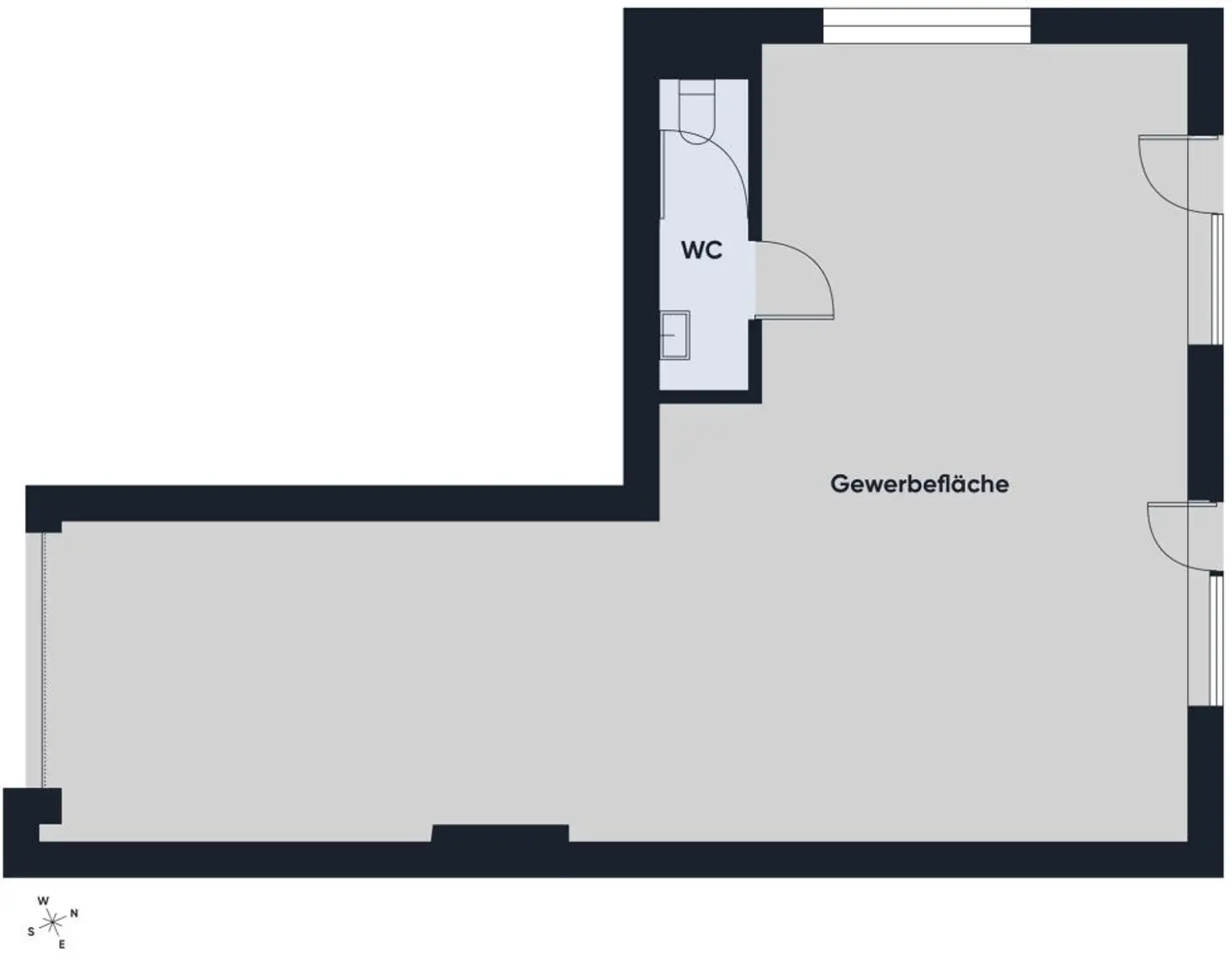 Grundriss ohne Maßstab