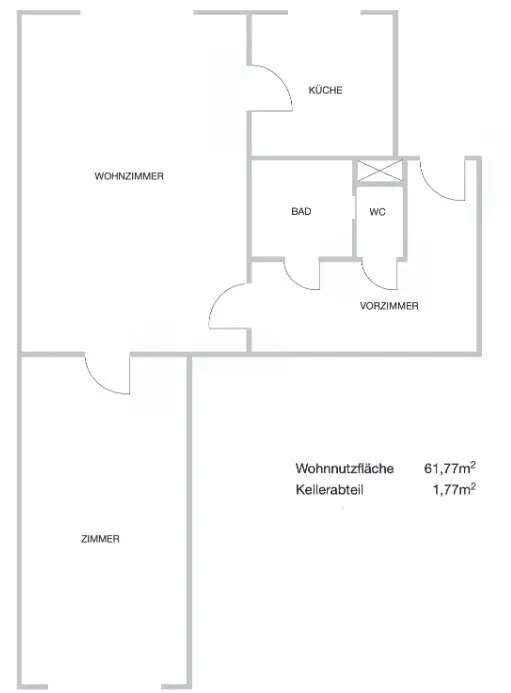 MIETWOHNUNG IN ZENTRALER LAGE IN FLORIDSDORF