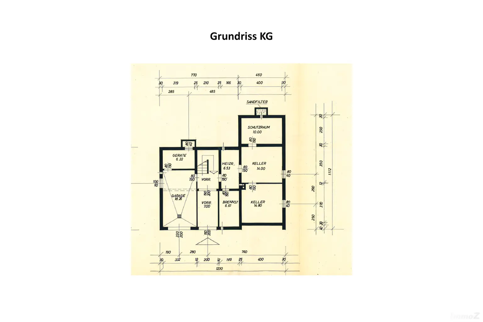 Grundriss KG